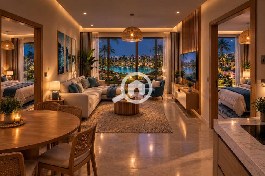53 Luxury Resort Living Room at Dusk. png