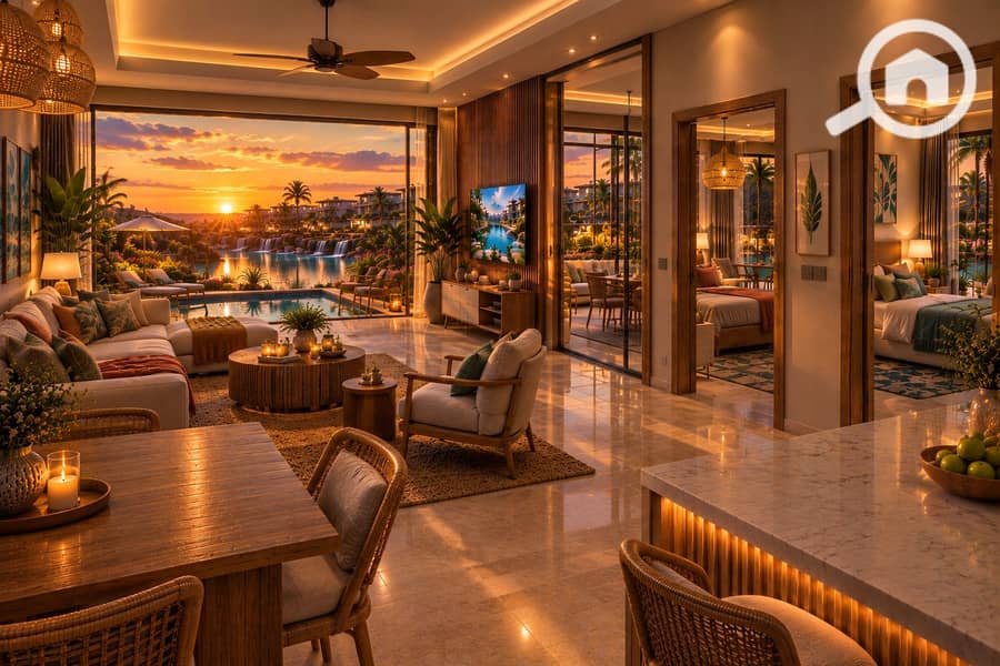54 Luxury Tropical Residence at Sunset. png