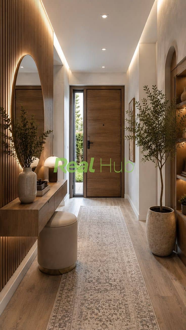 5 Modern Warm Entryway Design with Luxury Homes Interior Aesthetic. jpeg