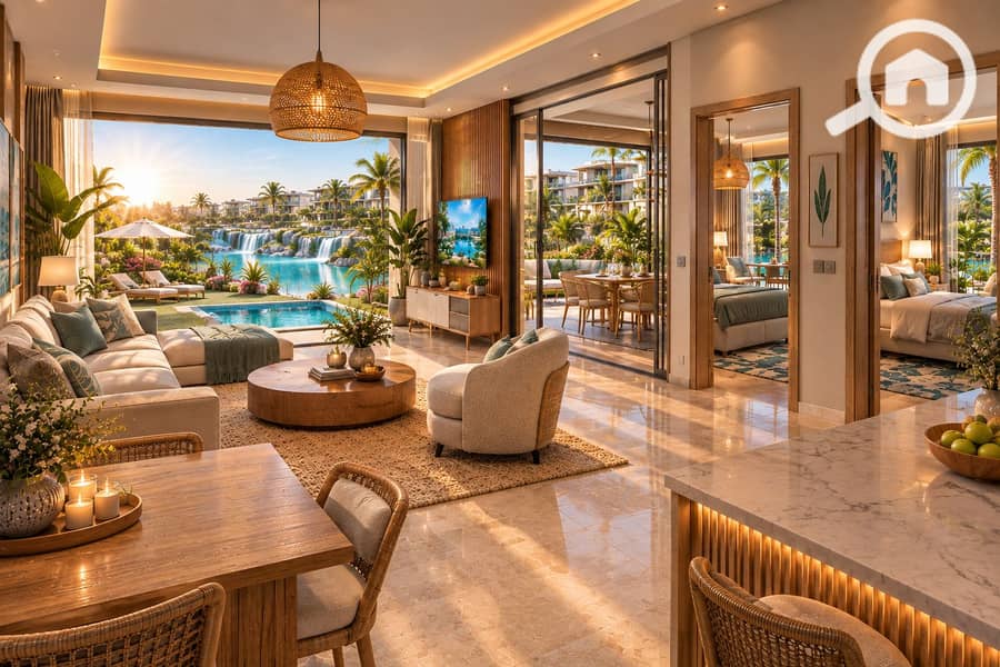 3 Tropical Resort Villa Living Space. png