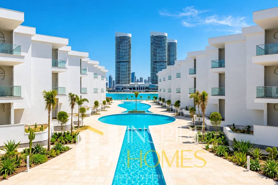 2 Symmetrical Modern Resort Poolscape. png