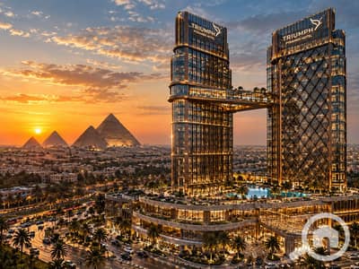 1 Bedroom Hotel Apartment for Sale in Hadayek October, Giza - Triumph Pyramids Hotel at Sunset (1). png