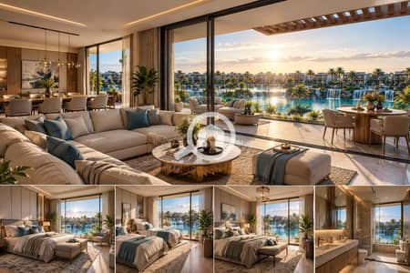 فلیٹ 4 غرف نوم للبيع في الغردقة، البحر الأحمر - Luxury Lagoon-View Apartment Interior-1. png
