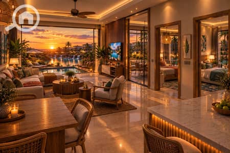 شقة 3 غرف نوم للبيع في الغردقة، البحر الأحمر - Luxury Tropical Residence at Sunset. png شقة 3 غرف نوم للبيع في الغردقة، البحر الأحمر - Luxury Tropical Residence at Sunset. png