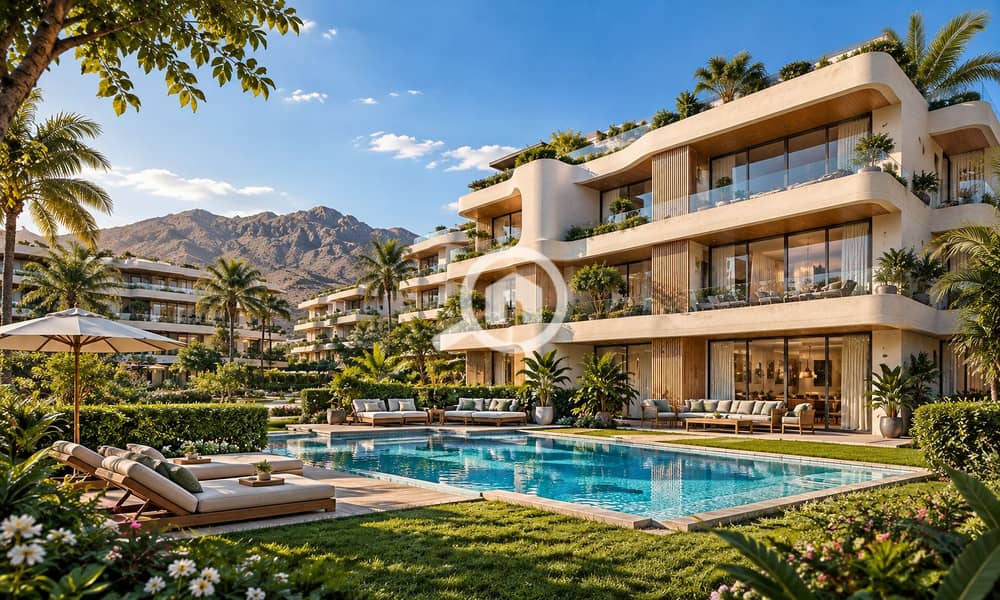 3 Luxury Poolside Resort Amid Mountains. png