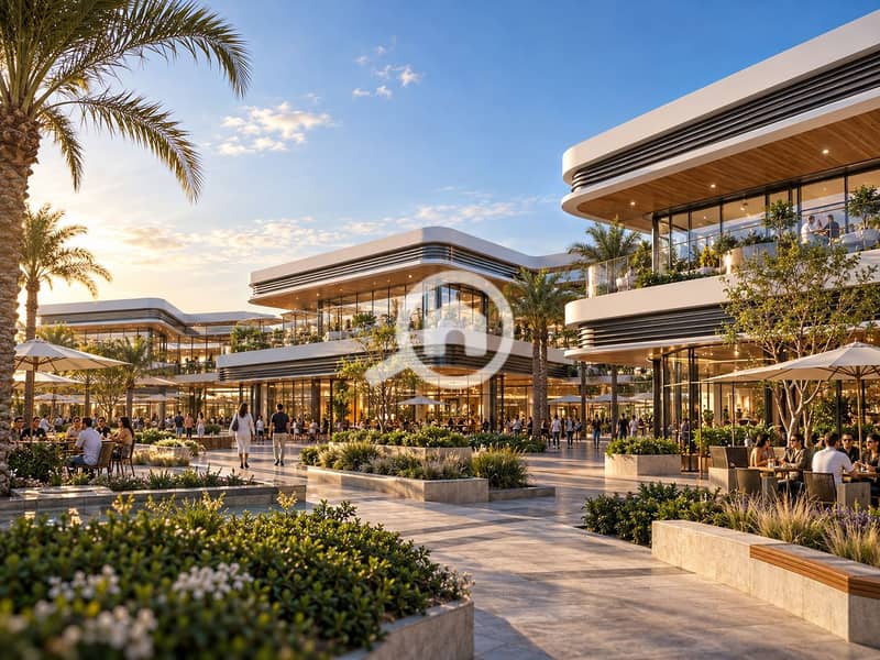 2 Golden-Hour Luxury Shopping Plaza. png
