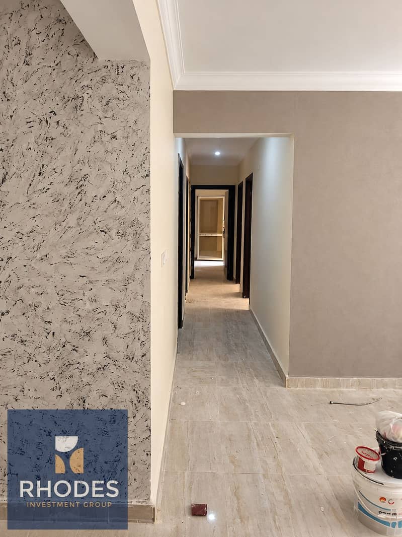 4 Modern Hallway Renovation with Textured Walls. png
