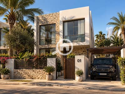 فیلا 4 غرف نوم للبيع في 6 اكتوبر، الجيزة - Modern Villa with G-Wagon and Palm Trees. png فیلا 4 غرف نوم للبيع في 6 اكتوبر، الجيزة - Modern Villa with G-Wagon and Palm Trees. png