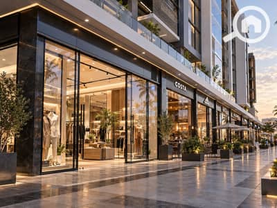 Retail for Sale in 6th of October, Giza - Luxury Boutique Shopping Promenade. png