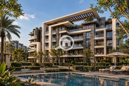 3 Bedroom Flat for Sale in Hadayek October, Giza - Luxury Courtyard Poolside Residences. png 3 Bedroom Flat for Sale in Hadayek October, Giza - Luxury Courtyard Poolside Residences. png