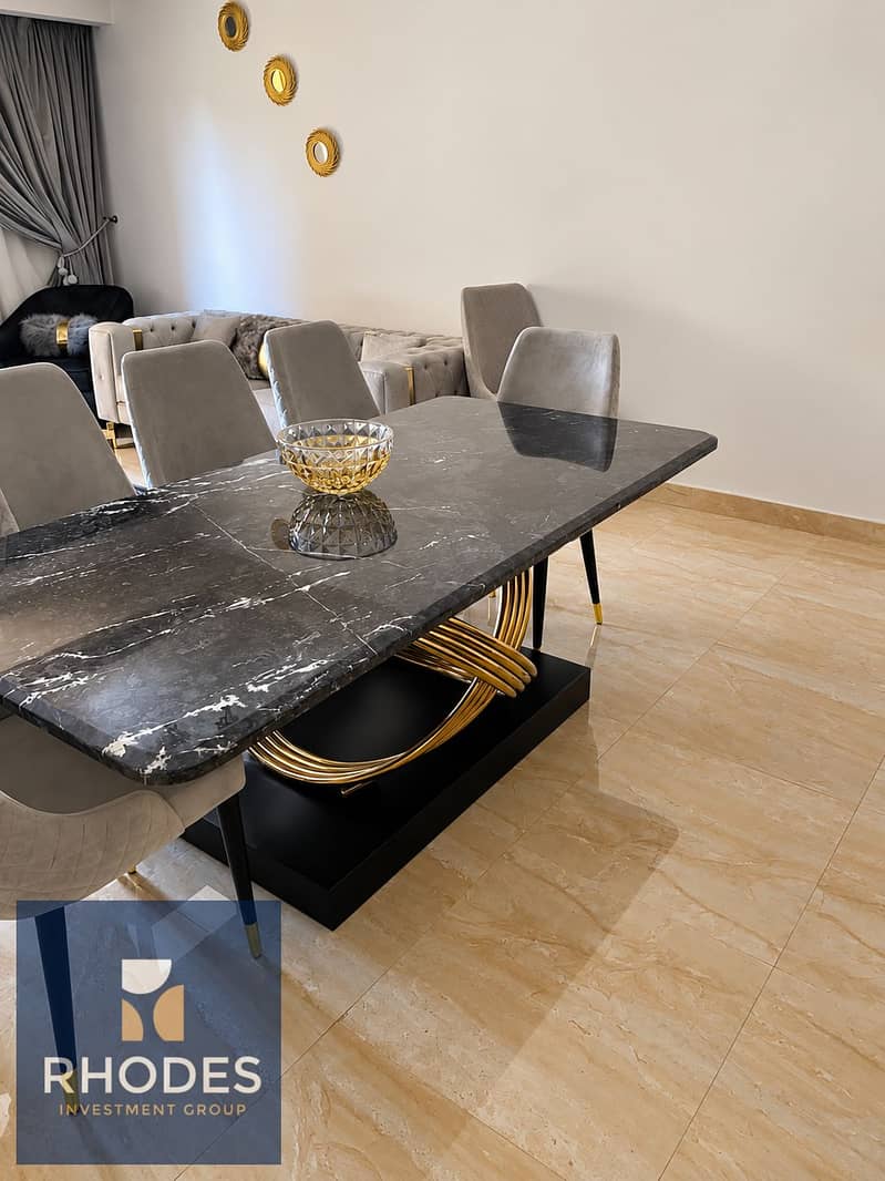 7 Luxury Dining Room with Marble Table. png