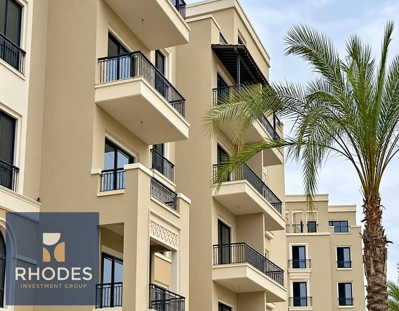 8 Modern Mediterranean Balconies and Palm Fronds. png