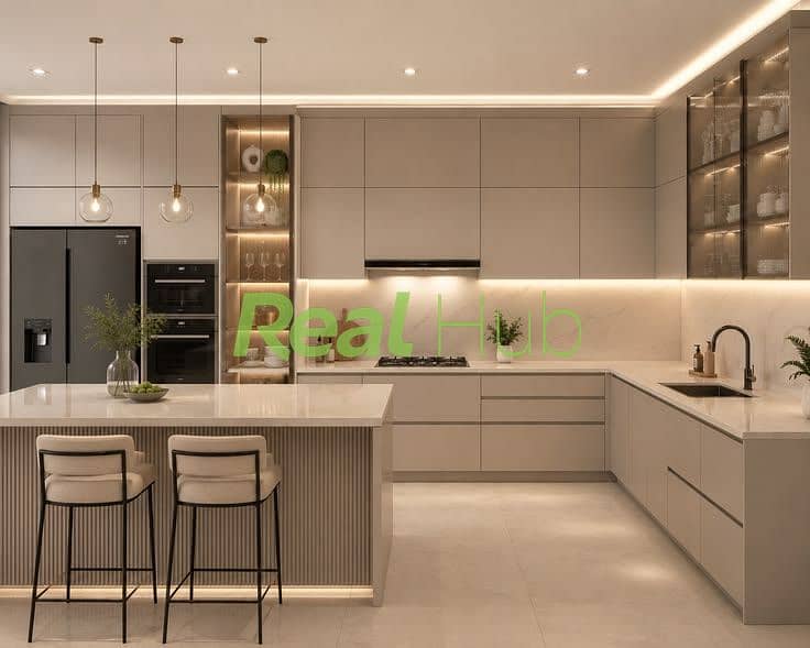 5 Modern Luxury Modular Kitchen Design _ Minimal Beige Kitchen Aesthetic. jpeg