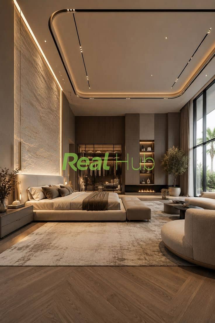 7 Modern Luxury Bedroom with Warm Neutral Palette & LED Lighting. jpeg
