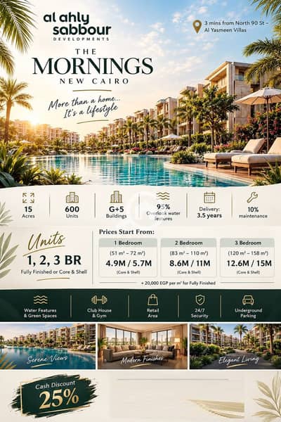 2 Bedroom Apartment for Sale in New Cairo, Cairo - 5f6dd6d0-4603-4bf4-9d9d-0ee67dcc9b17. jpg