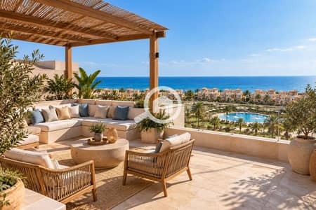 شاليه 2 غرفة نوم للبيع في العين السخنة، السويس - Sunlit Coastal Rooftop Retreat. png شاليه 2 غرفة نوم للبيع في العين السخنة، السويس - Sunlit Coastal Rooftop Retreat. png