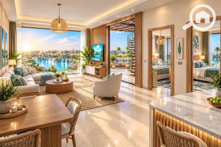 دوبلكس 5 غرف نوم للبيع في الغردقة، البحر الأحمر - Tropical Lagoon Resort Interior. png