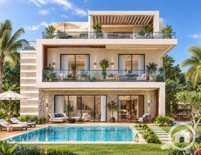 4 Bedroom Villa for Sale in Hurghada, Red Sea - Villa with Pool. png