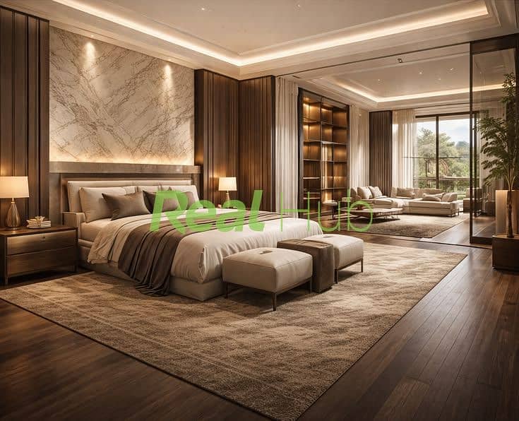 7 Luxury Master Bedroom Interior _ Warm Modern Villa Design. jpeg