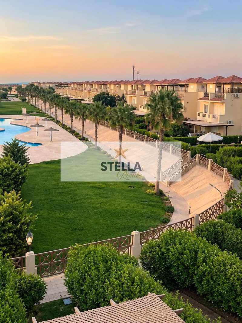 6 Sunset Over a Palm-Lined Resort. png