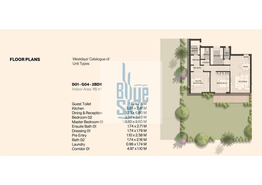 9 2 beds Ground floor - 115m + 79m garden - D12-G04 - 6,298,107 - Westdays_page-0011. jpg
