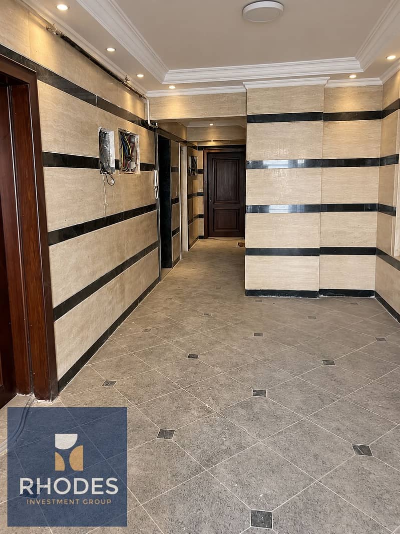8 Warm Marble Corridor with Exposed Wiring. png