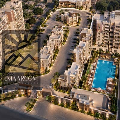 شقة 3 غرف نوم للبيع في المقطم، القاهرة - Luxury Residential Complex Aerial View. png