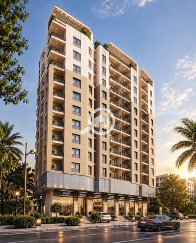 فلیٹ 2 غرفة نوم للبيع في زهراء المعادى، القاهرة - Golden Hour Modern Apartment Streetscape. png فلیٹ 2 غرفة نوم للبيع في زهراء المعادى، القاهرة - Golden Hour Modern Apartment Streetscape. png