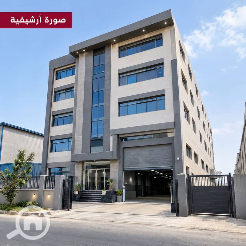 Modern Industrial Building Exterior. png Modern Industrial Building Exterior. png