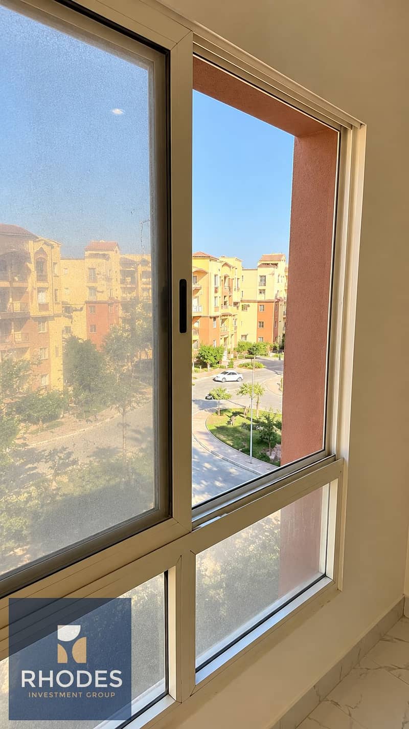4 Sunny Courtyard Through Sliding Window. png