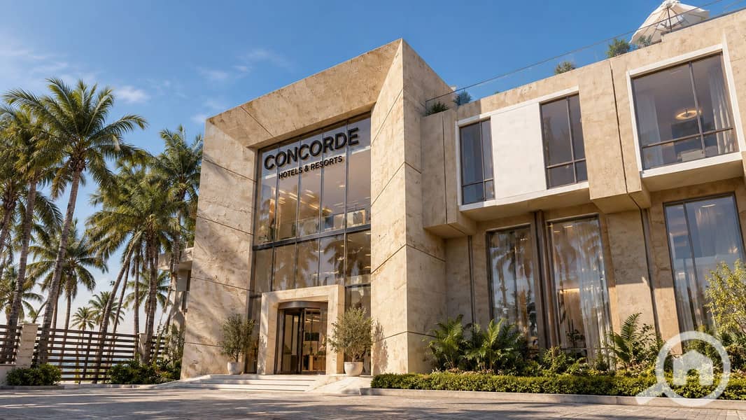 6 Modern Concorde Hotel Entrance. png