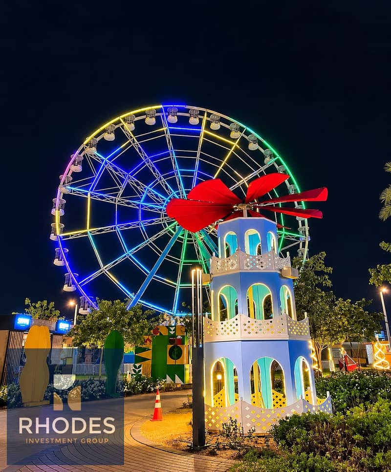 9 Neon Ferris Wheel Carnival Night. png