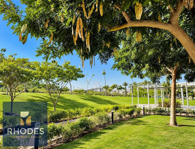 10 Sunlit Park with Ferris Wheel and Seed Pods. png
