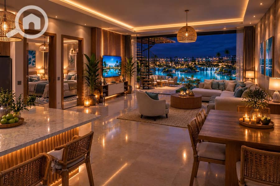 40 Coastal Luxury Living by Night. png