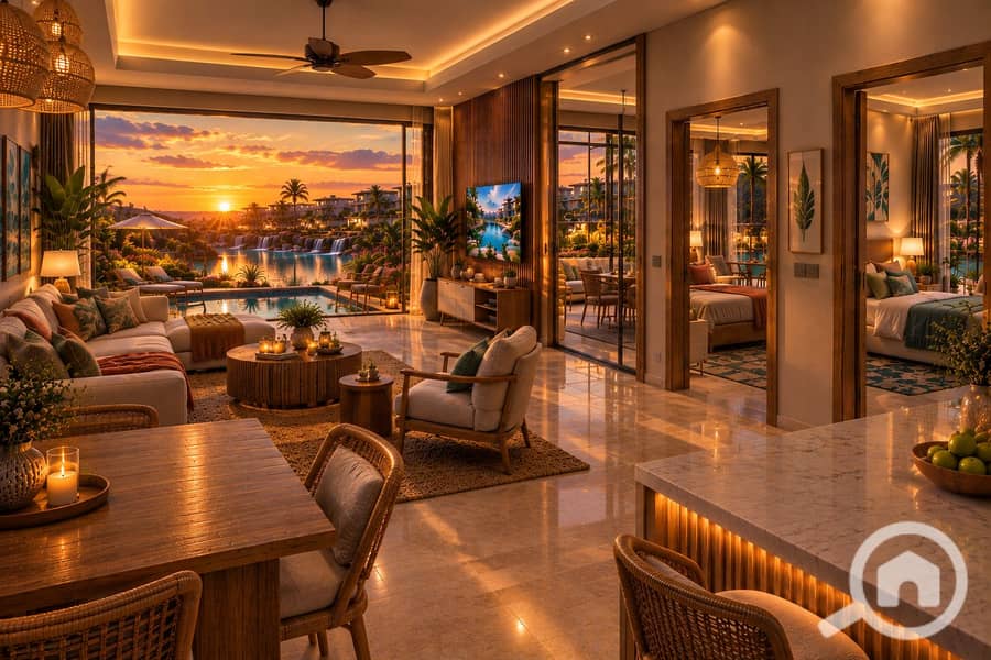 55 Luxury Tropical Residence at Sunset. png