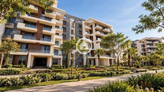 3 Bedroom Apartment for Sale in Mostakbal City, Cairo - Modern Courtyard Apartment Complex. png
