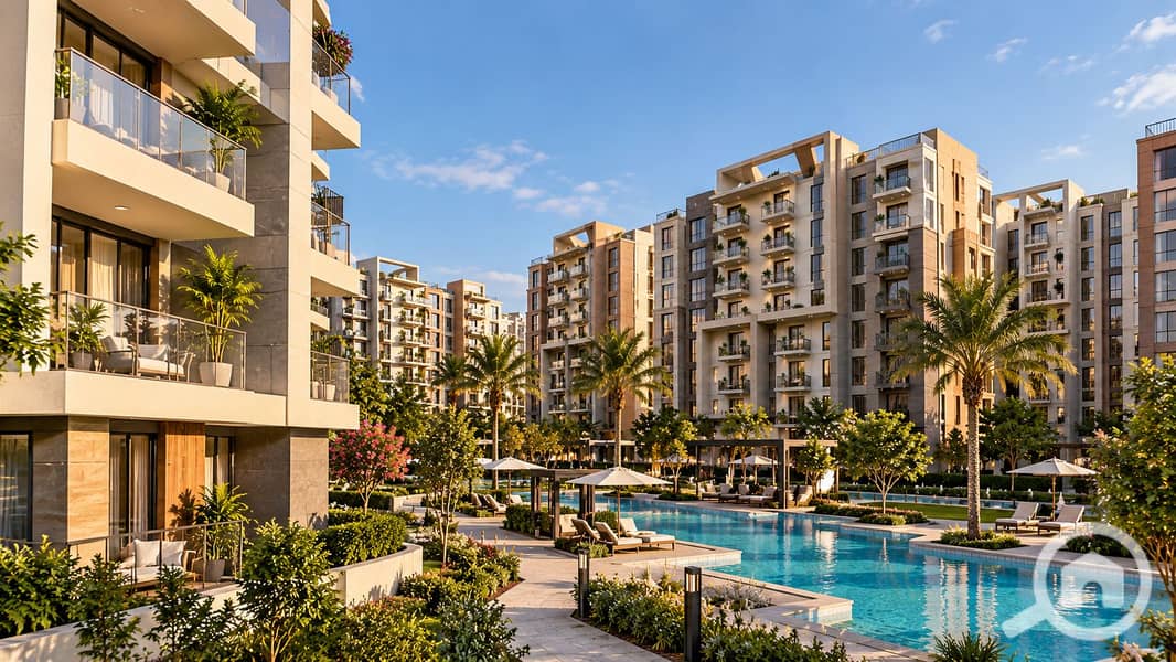 Luxury Poolside Apartment Courtyard. png Luxury Poolside Apartment Courtyard. png