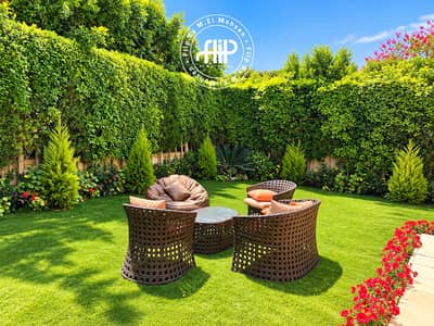 3 Bedroom Twin House for Sale in Mokattam, Cairo - Sunlit Wicker Garden Retreat. png