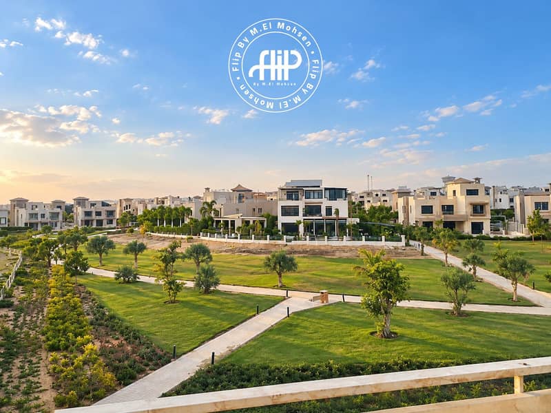 Golden Villas Beside a Landscaped Park. png Golden Villas Beside a Landscaped Park. png