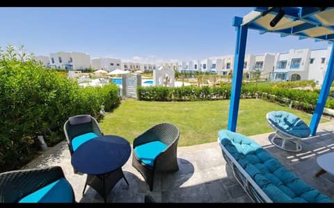 4 Bedroom Twin House for Sale in North Coast, Matruh - One of a kind Twin House Lagoon and pool view