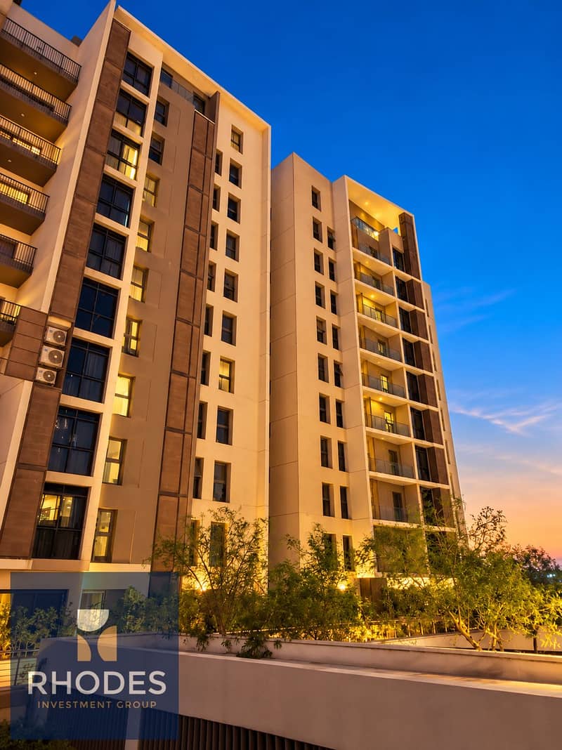 2 Modern Apartments at Twilight. png