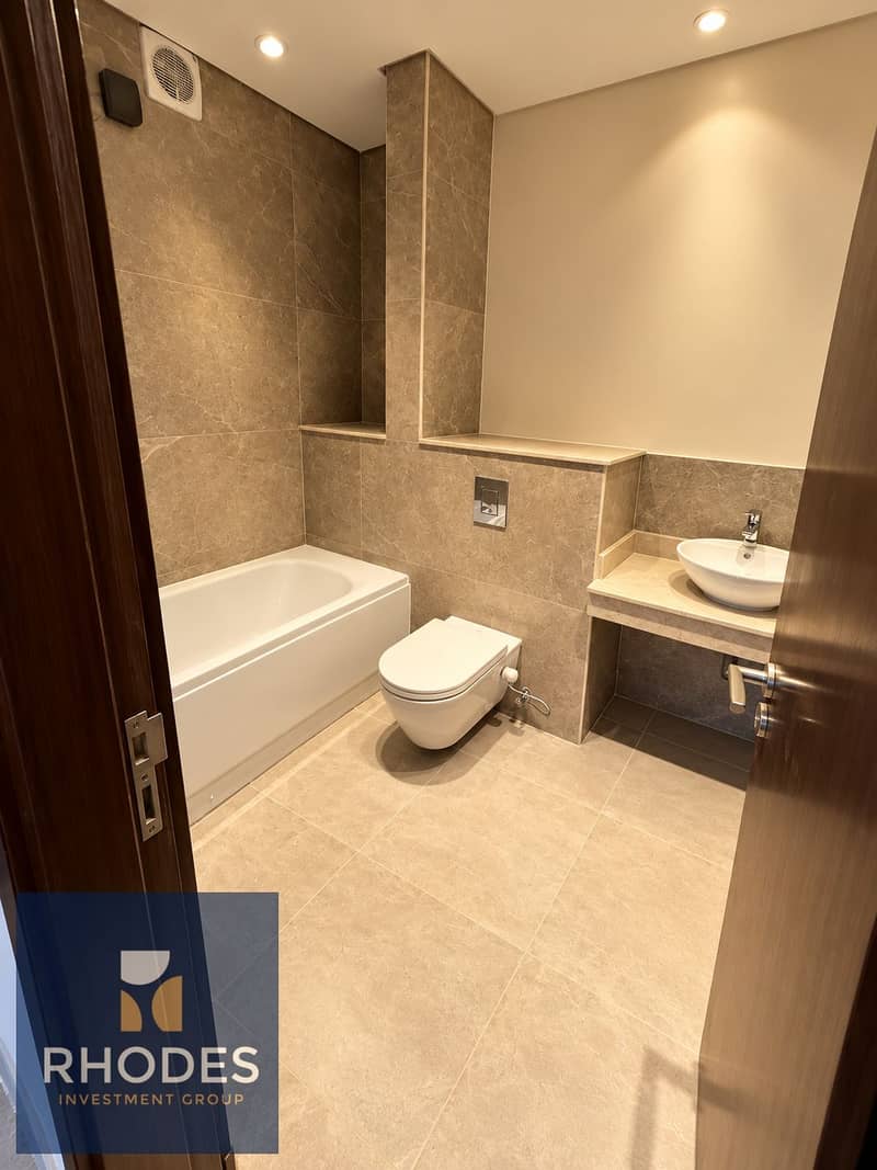 9 Modern Taupe Bathroom Interior. png