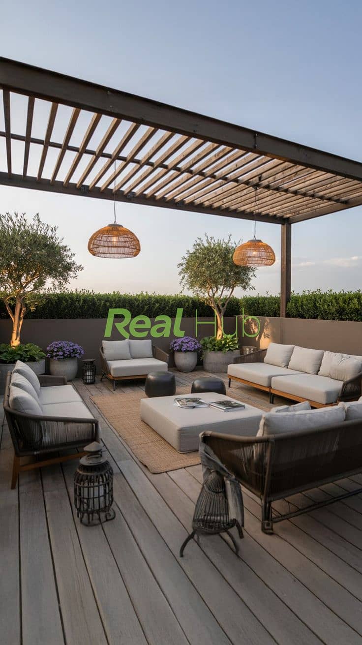 3 36+ Stunning Rooftop Terrace Ideas to Level Up Your Outdoor Space. jpeg