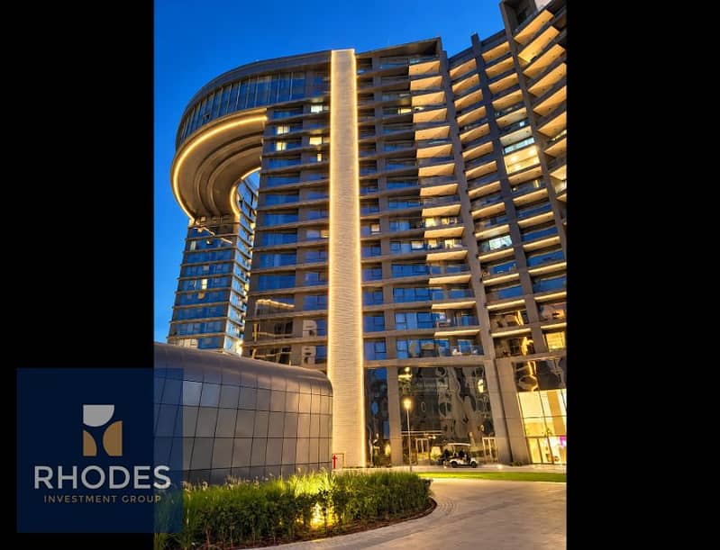 5 Modern Luxury Tower at Blue Hour. png