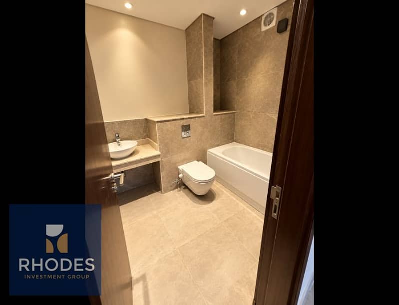 9 Modern Taupe Bathroom Interior. png