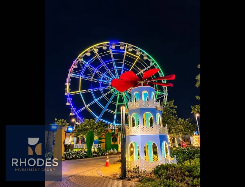 10 Neon Ferris Wheel Carnival Night. png
