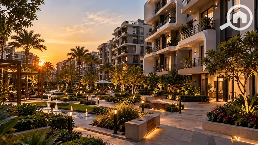 Golden Hour Resort Courtyard. png Golden Hour Resort Courtyard. png