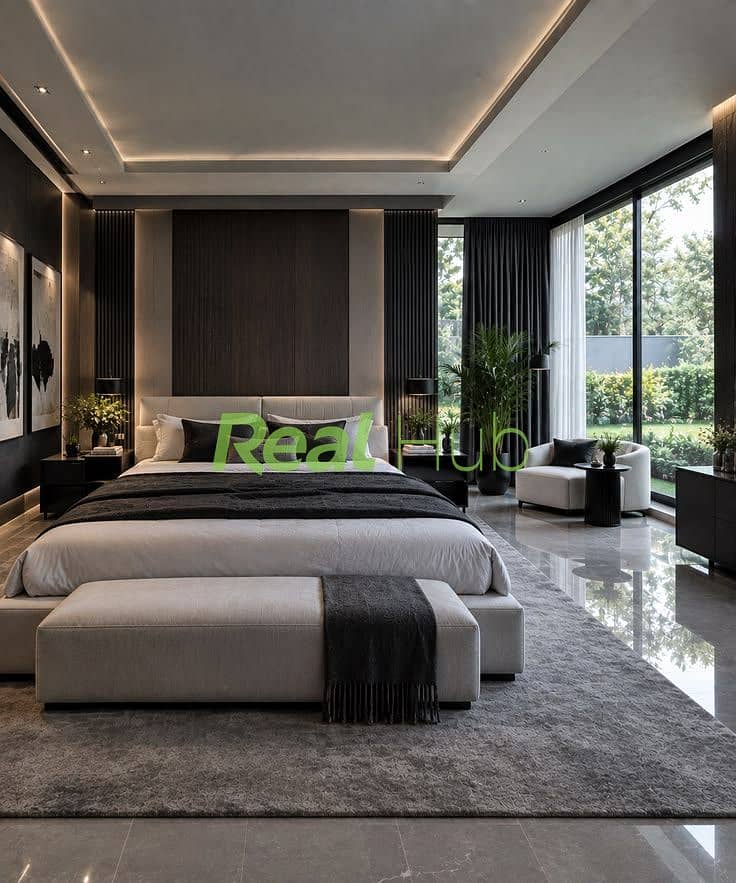 6 Luxury Modern Bedroom Ideas _ Elegant Dark & Neutral Bedroom Design. jpeg