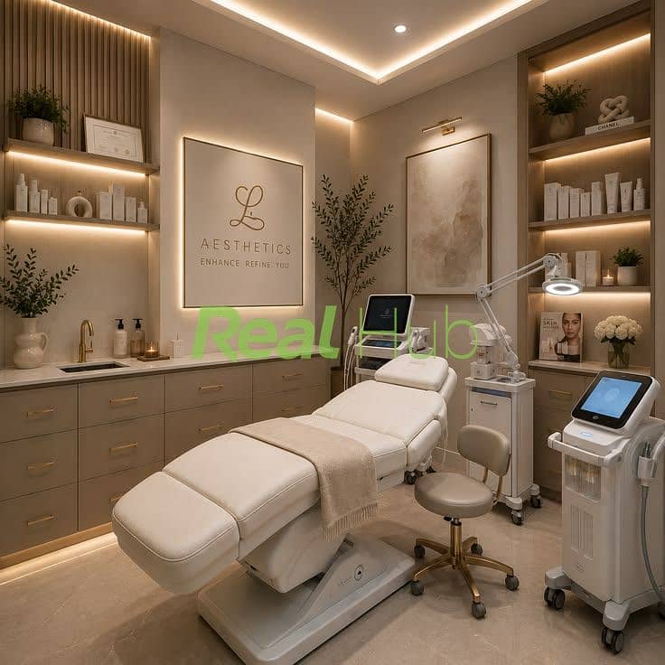 4 Luxury Medical Esthetics Room Design _Aesthetic Clinic Spa Inspiration_Neutral Beauty Studio Decor. jpg