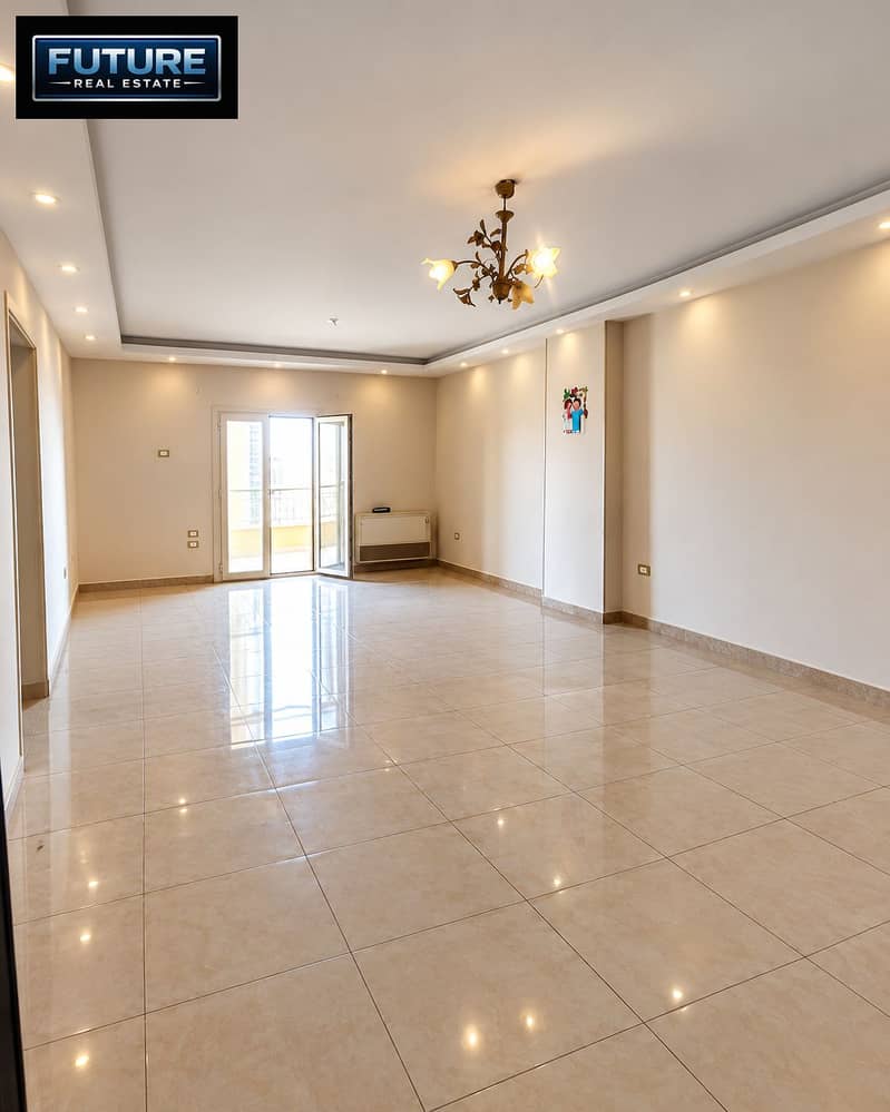 9 Empty Sunlit Apartment Living Room. png